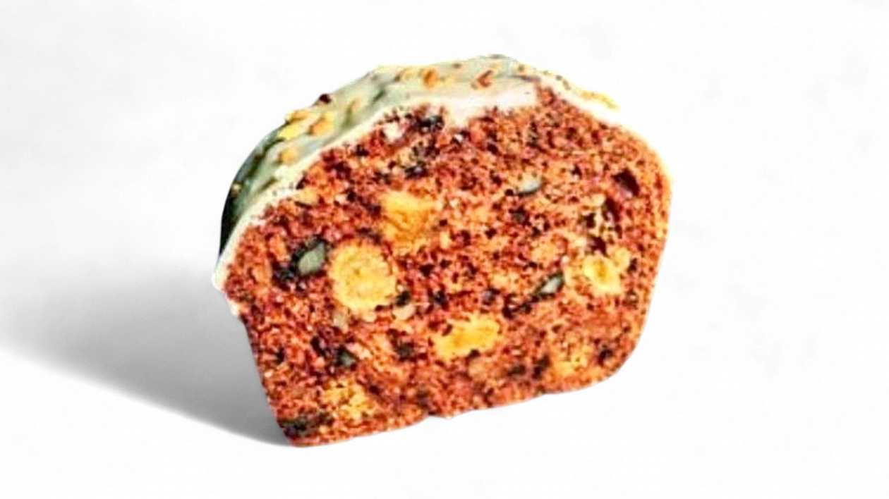 Carrot Cake with White Chocolate and Pistachio