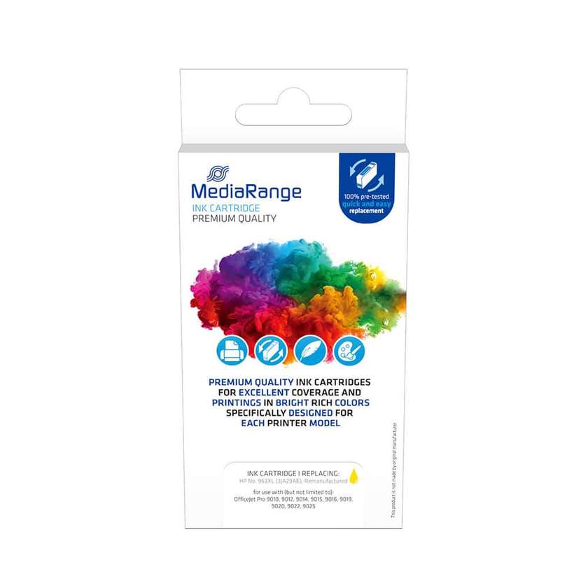 MediaRange Remanufacture 963XL cyan