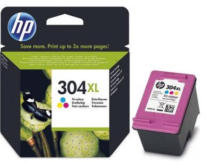HP Original 304XL Ink Cartridge Tri-Color