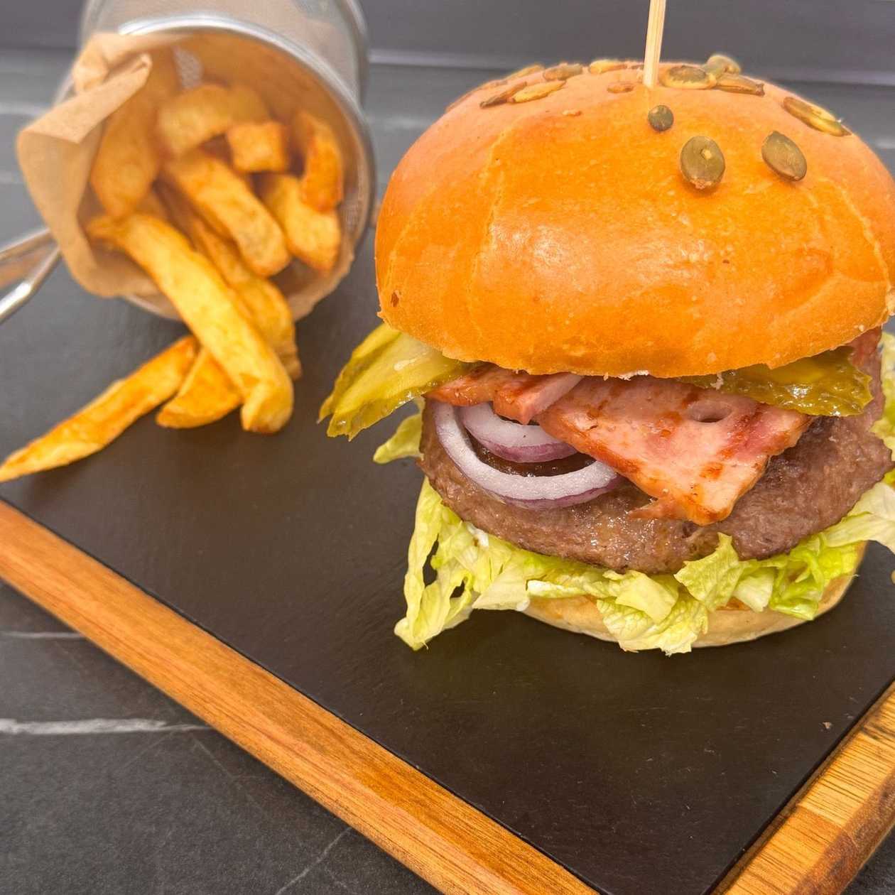 American Hamburger Menu