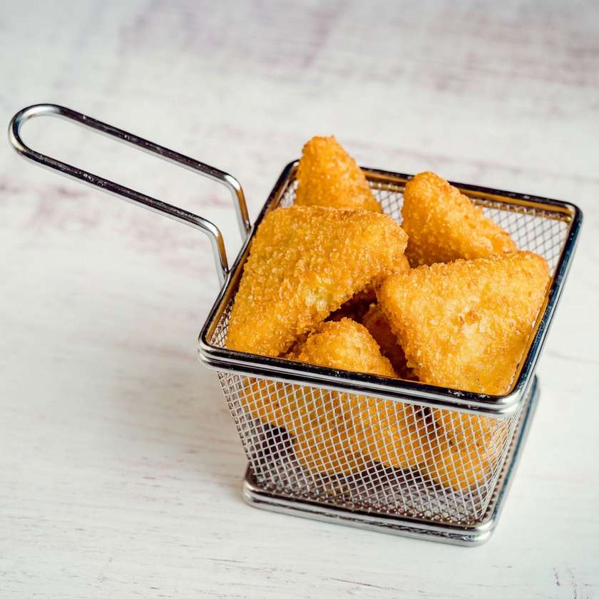 Mac 'n' Cheese Triangles