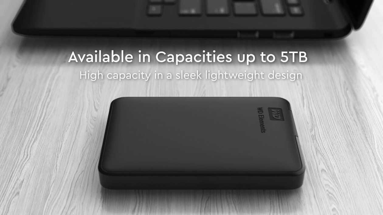 WD Elements 5TB 2.5'' usb 3.0