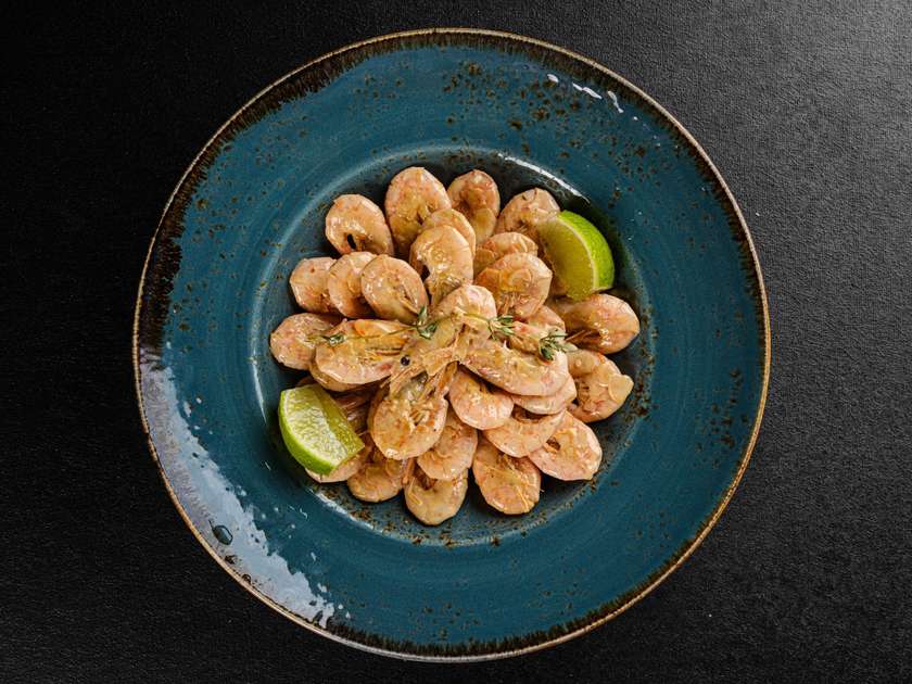 Atlantic Shrimp in Creamy Garlic Sauce