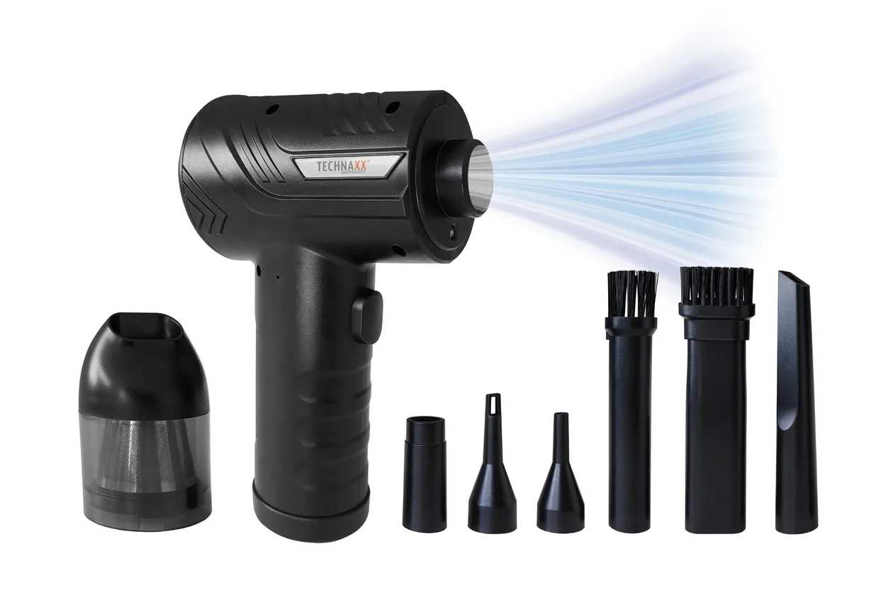 Technaxx Cordless Dust Blower with Suction Function 68W TX-294