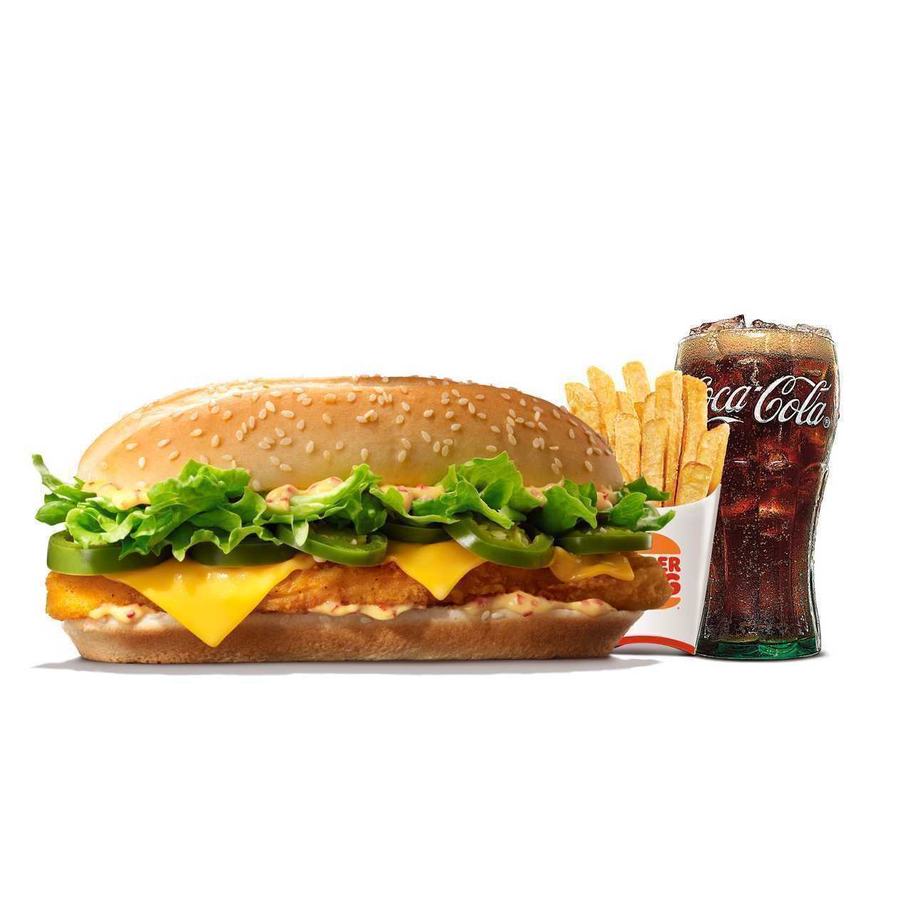 Long Chilli Cheese Burger Meal