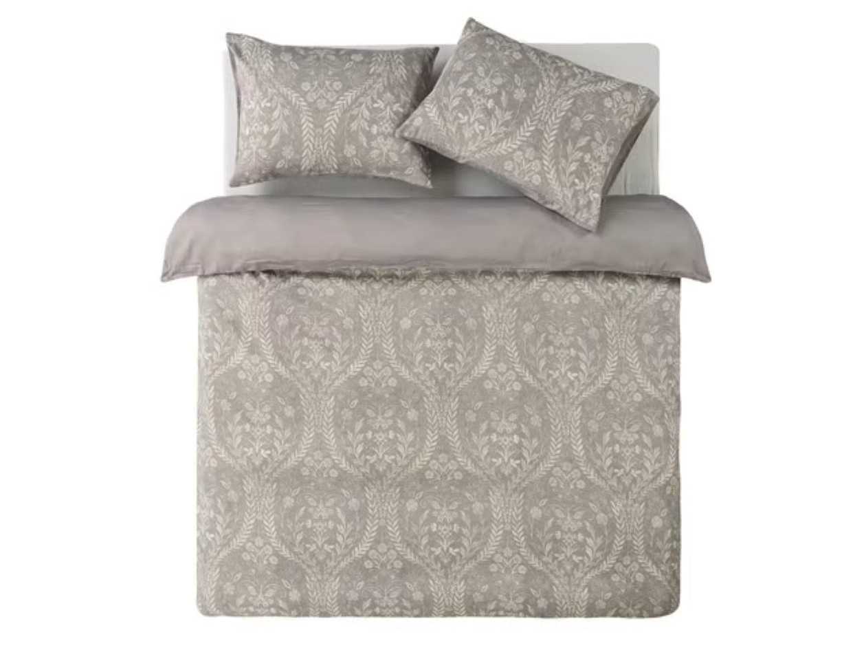 DORMEO ROYAL Bedding Cover Set, Gray, 140x200