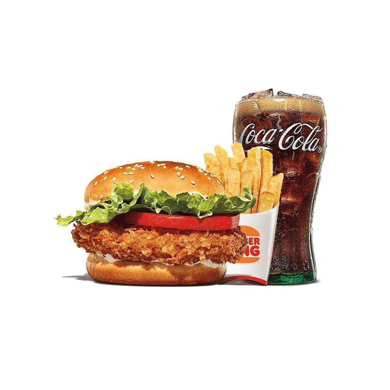 Crispy Chicken Burger Meal