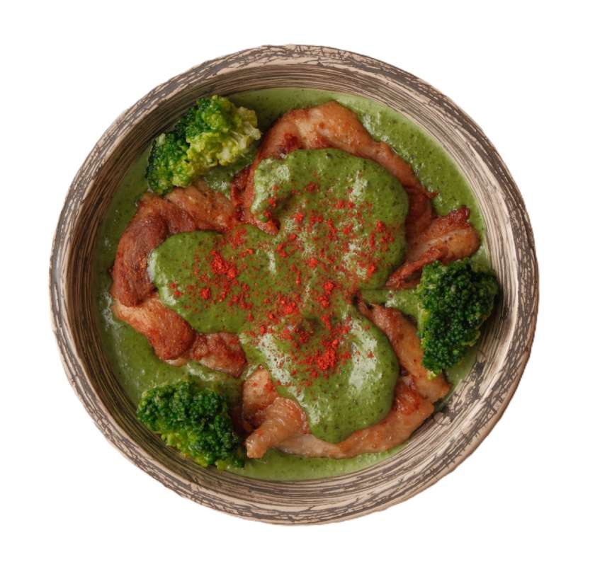 Чкмерулі з базиліковим соусом (360 г)