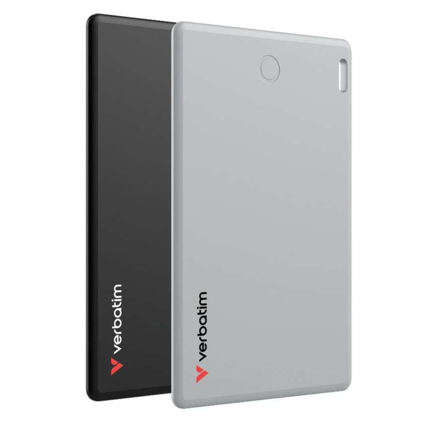 Verbatim My Finder Card BT schwarz/silber MYFCR-02BS 1X2