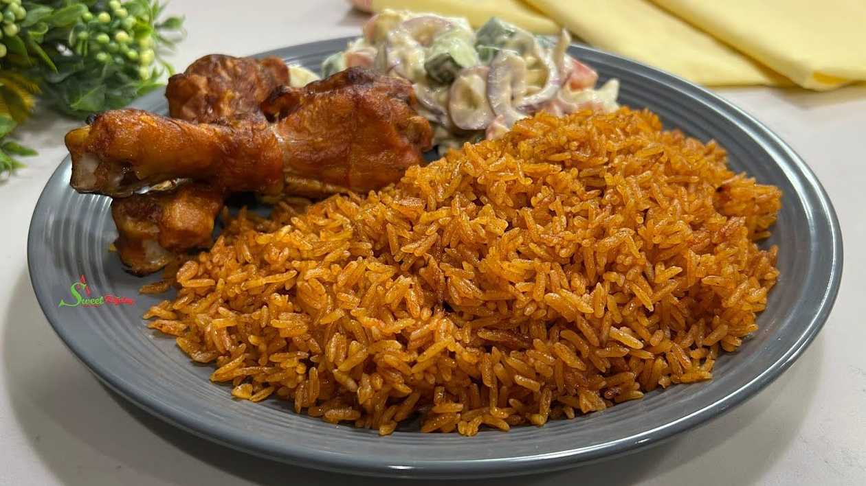 Jollof with Chicken