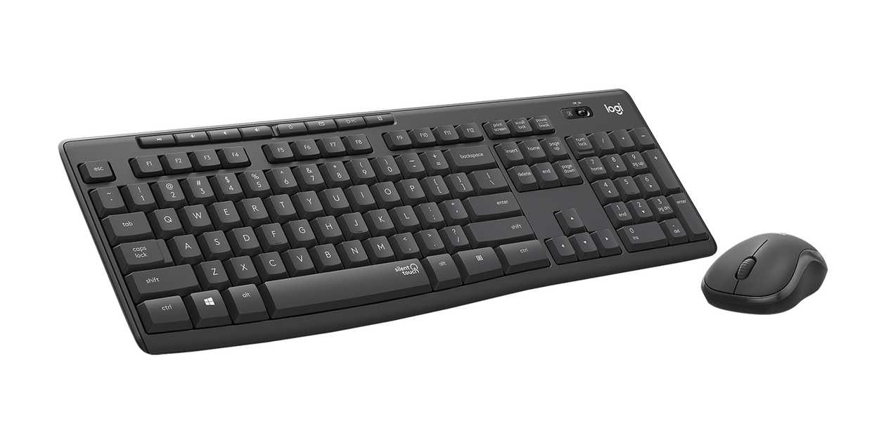 Logitech MK295 Silent keyboard & mouse set