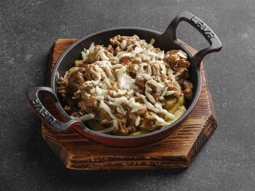 Skillet with Three Meats