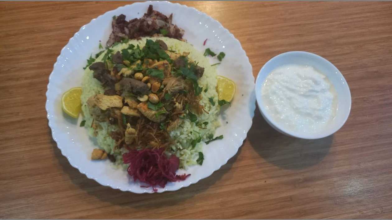 Mansaf Mix & Hot Yogurt