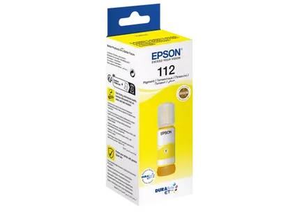 Epson EcoTank 112 Pigment Yellow ink bottle (70 ml)