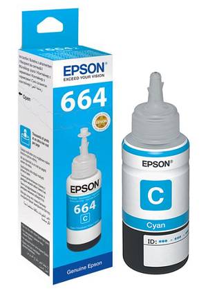 Epson T6642 Cyan ink bottle