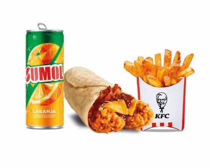 Menu Wrap Kentucky BBQ