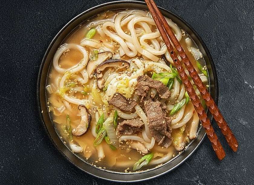 Udon Noodles with Beef (0.8L)