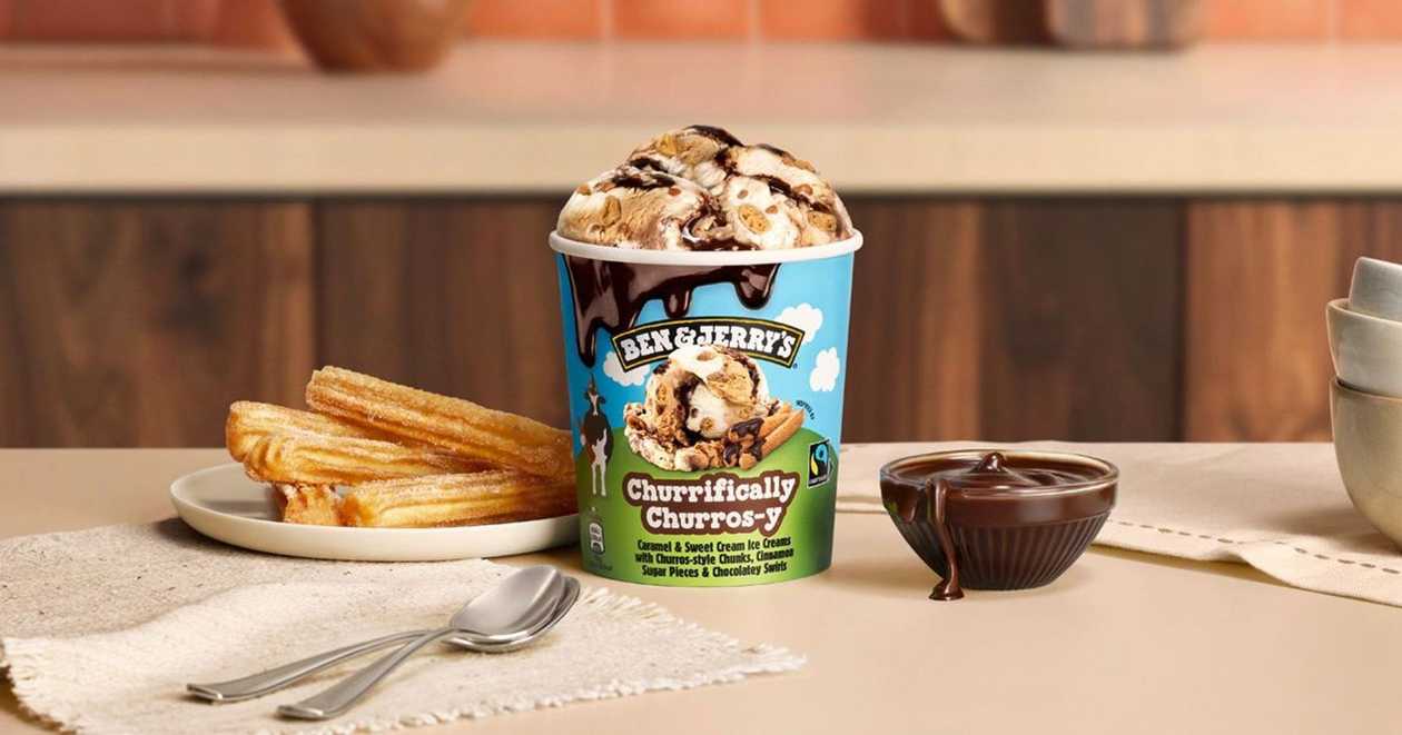 Gelado - B&J Churrifically Churros-Y