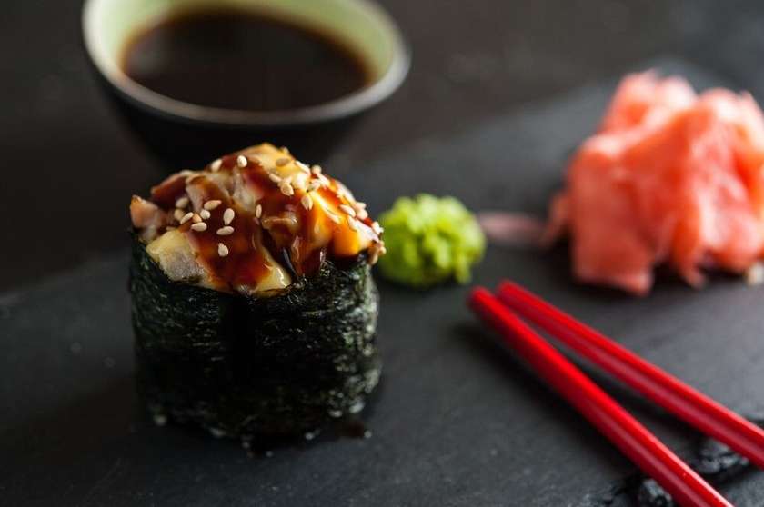 #54 Baked Tuna Gunkan 1pcs