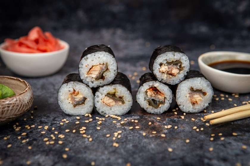 #49 Eel hosomaki 6pcs