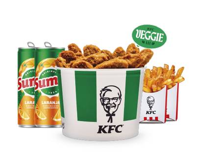 Bucket 10 Tenders Veggie