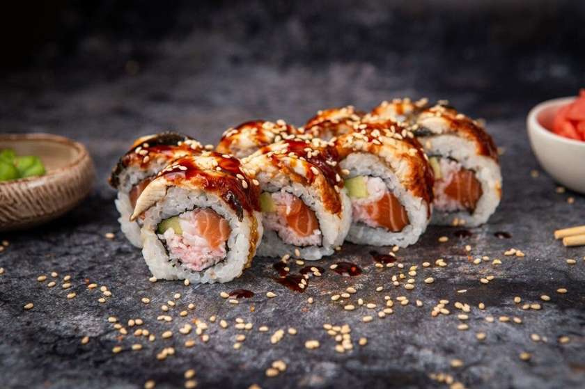 #36 Special Unagi Maki 8pcs