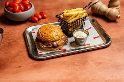 Single Smashed Burger