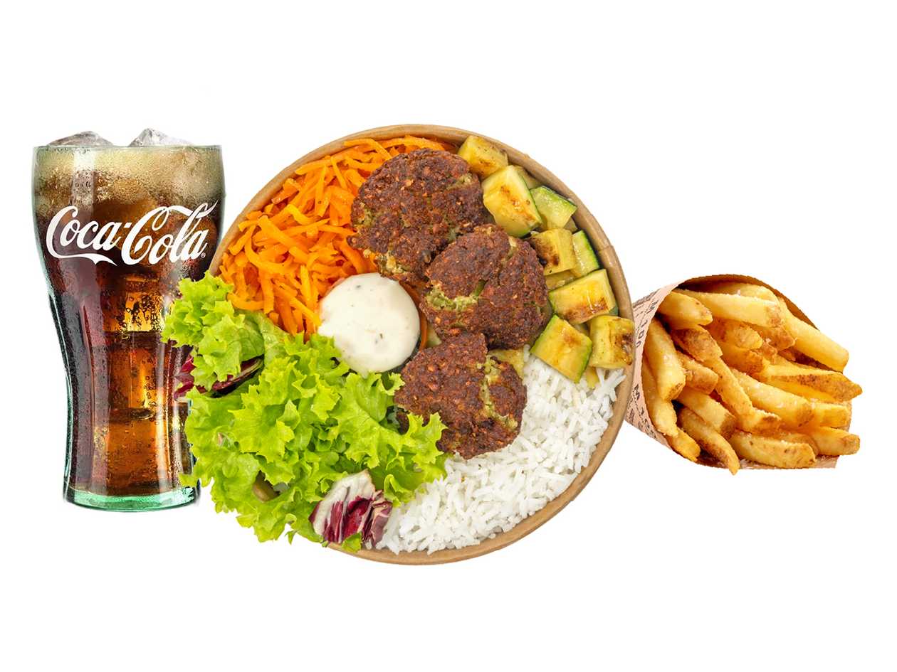 Menu Veganský Falafel s Tahini