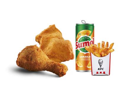Menu 3 Pedaços