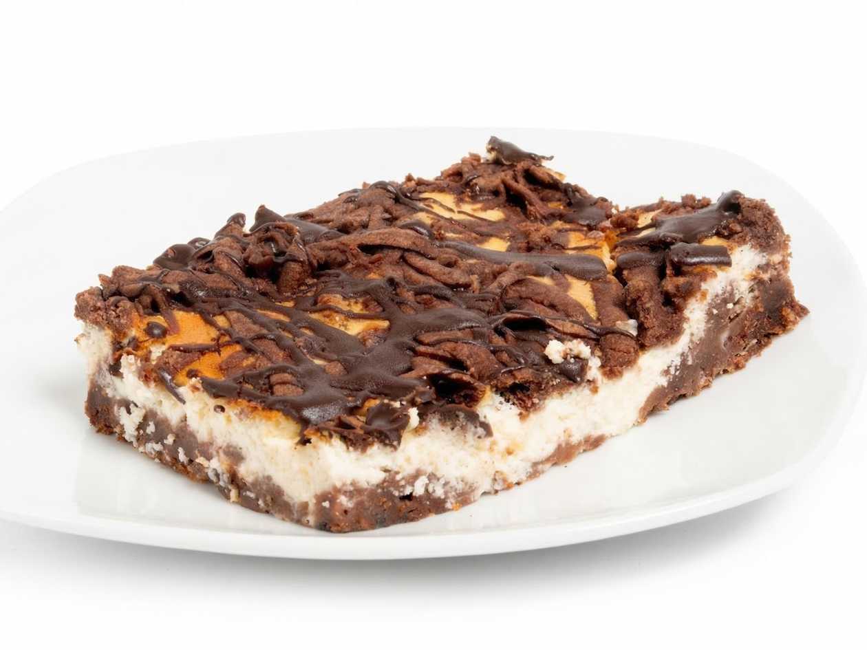 Tvarohovo kakaový řez