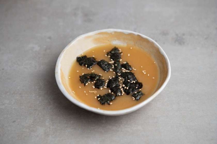 #71 Miso Soup with Salmon