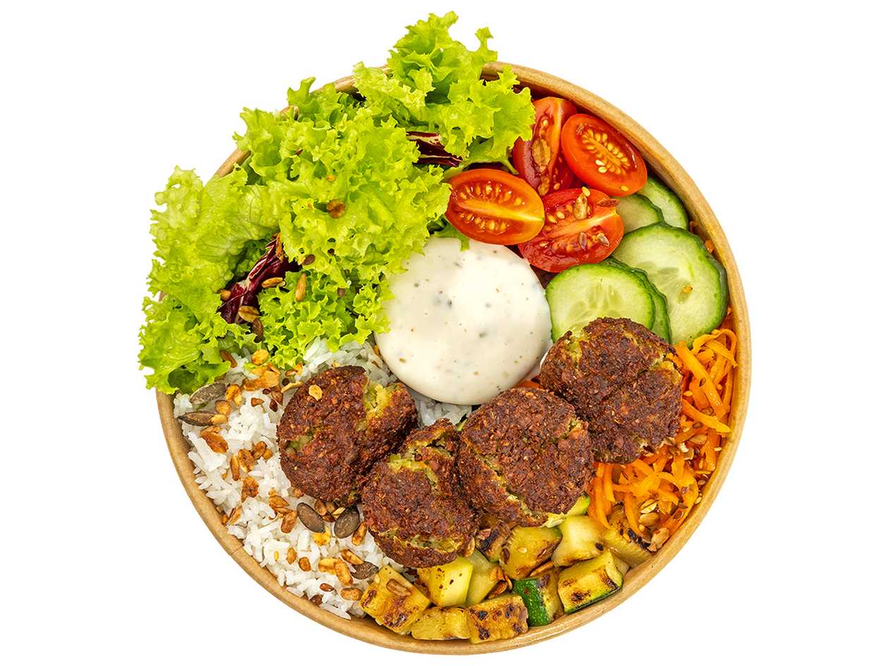 Veganský Falafel s Tahini