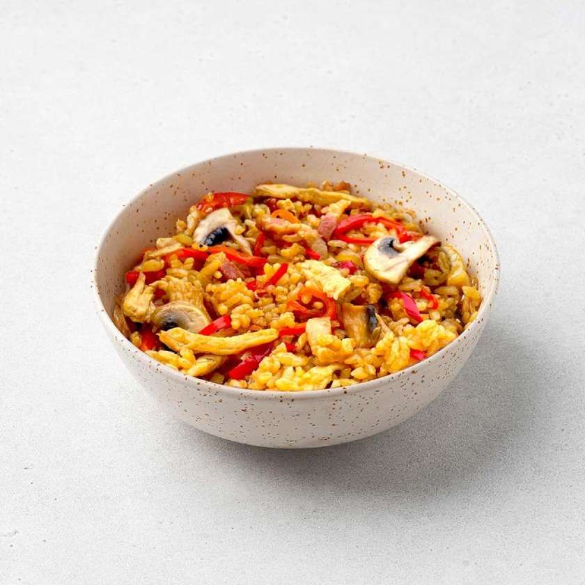 Соковитий з рисом Wok