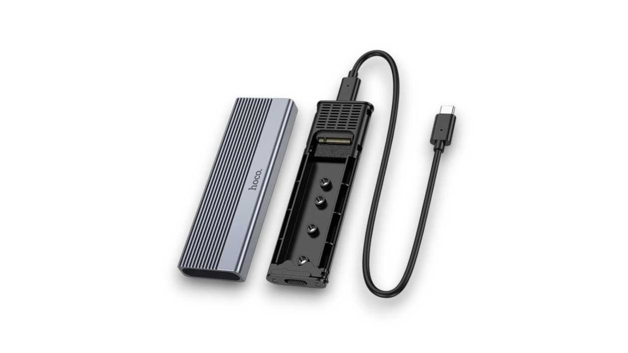 Hoco HB47A Hard Disk Enclosure, 10 Gbps, 6942007632362