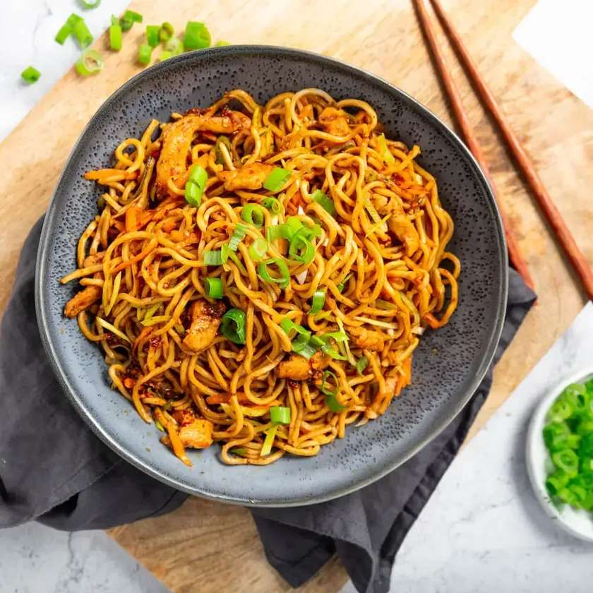 Fried Egg Noodles