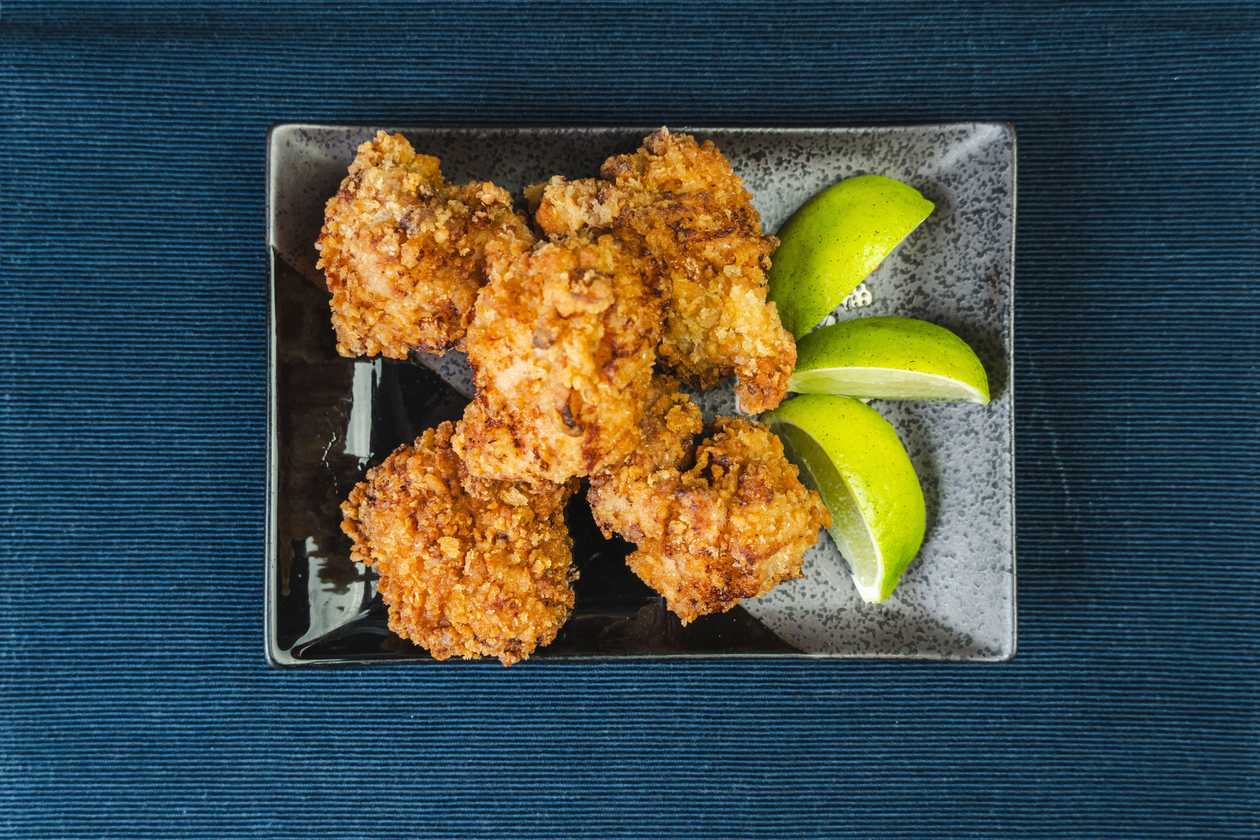 KARAAGE with lemon