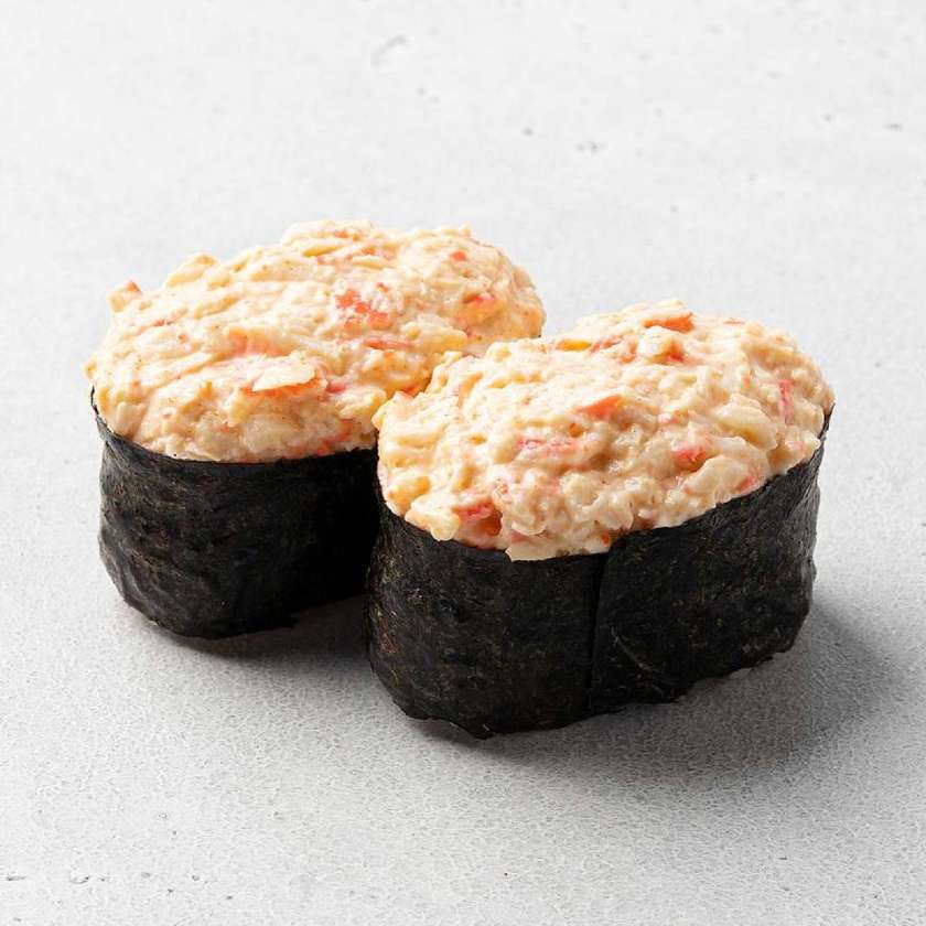 Краб гострі суші 2 шт