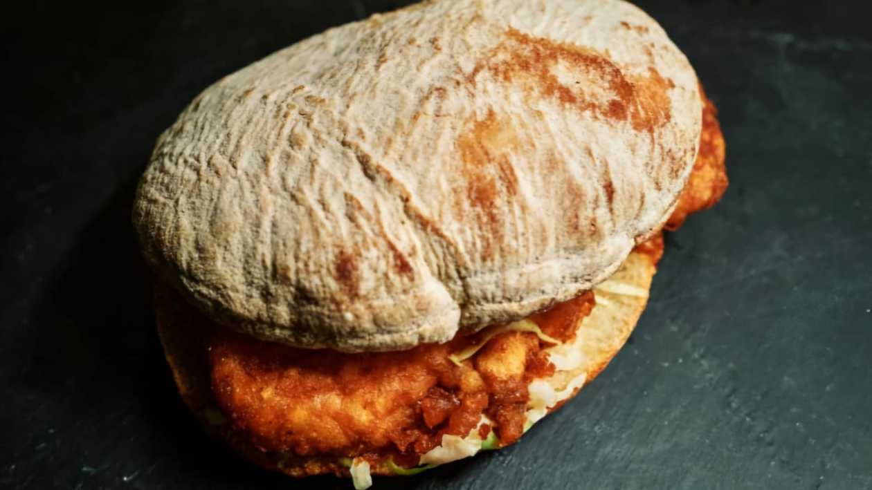 Sandwich with Parisian Chicken Schnitzel