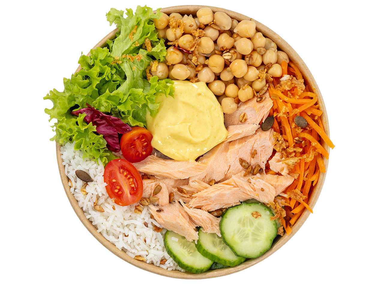 Teriyaki Losos se Šafránovým Krémem