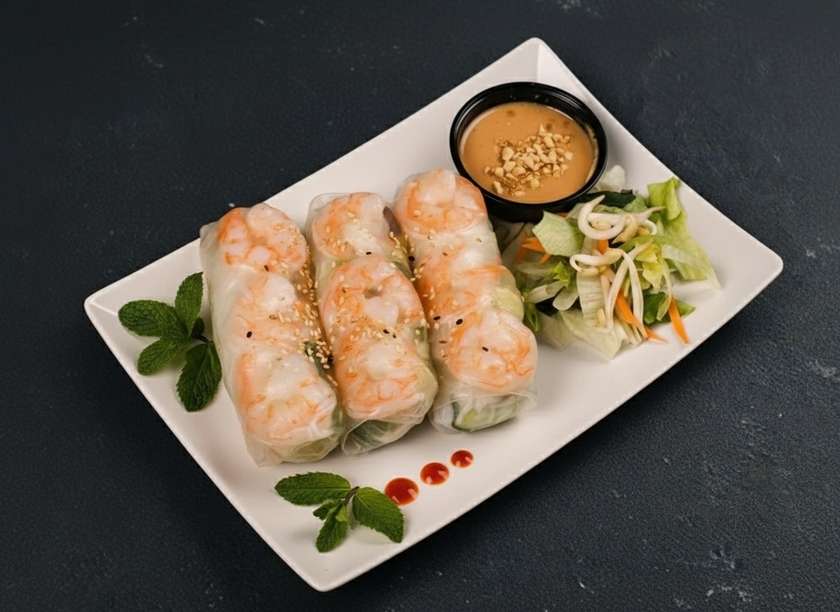 Fresh Shrimp Rolls