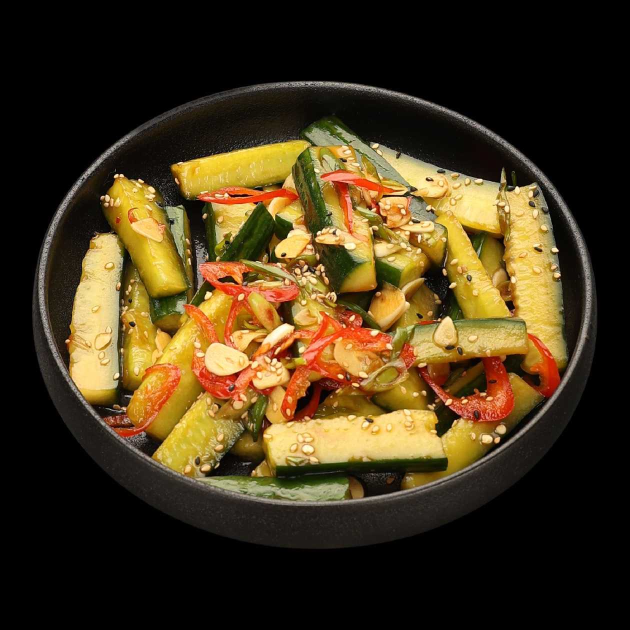 Chilli soy cucumber