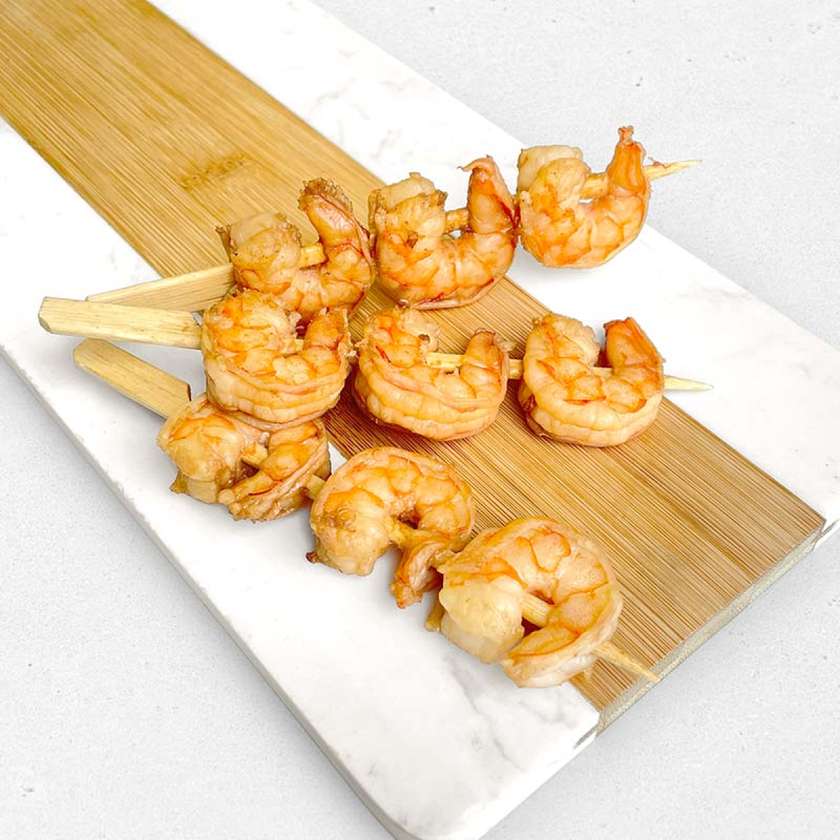 Креветки гриль