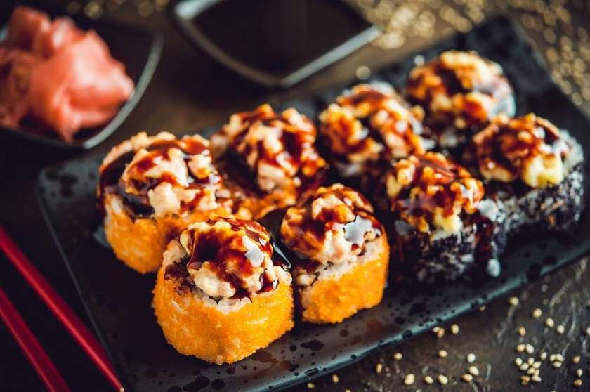 #152 Baked Maki 8pcs