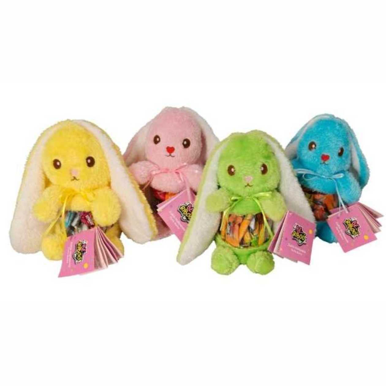 Dovana taupyklė ZUIKIS NULĖPAUSIS su 190 g Asorti saldainių