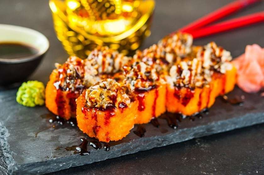 #13 Baked Eel Maki 8pcs