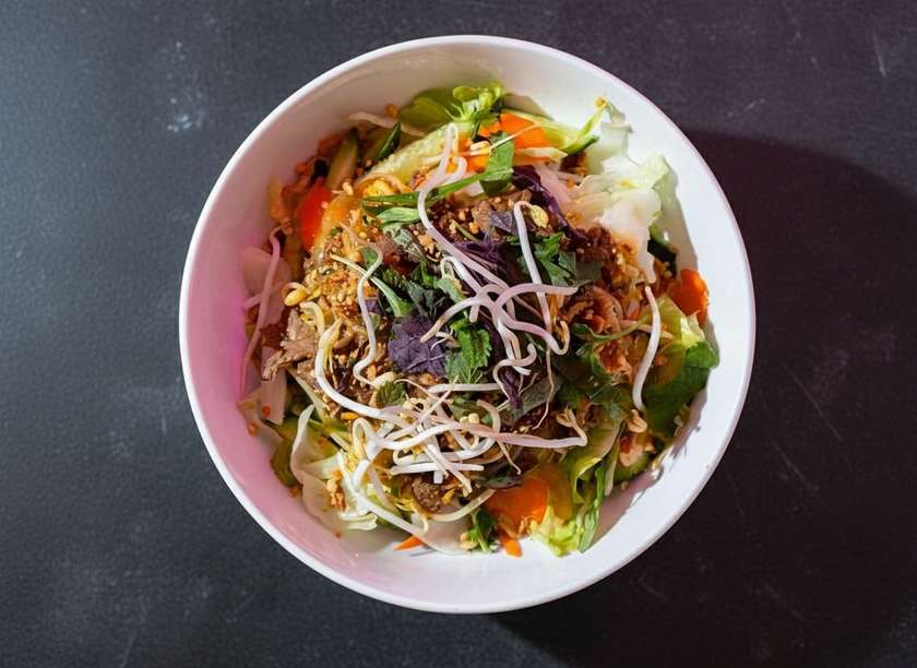 Bun Nam Bo with Chicken