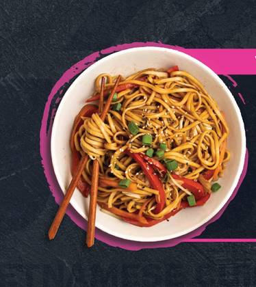 Egg noodles with chicken