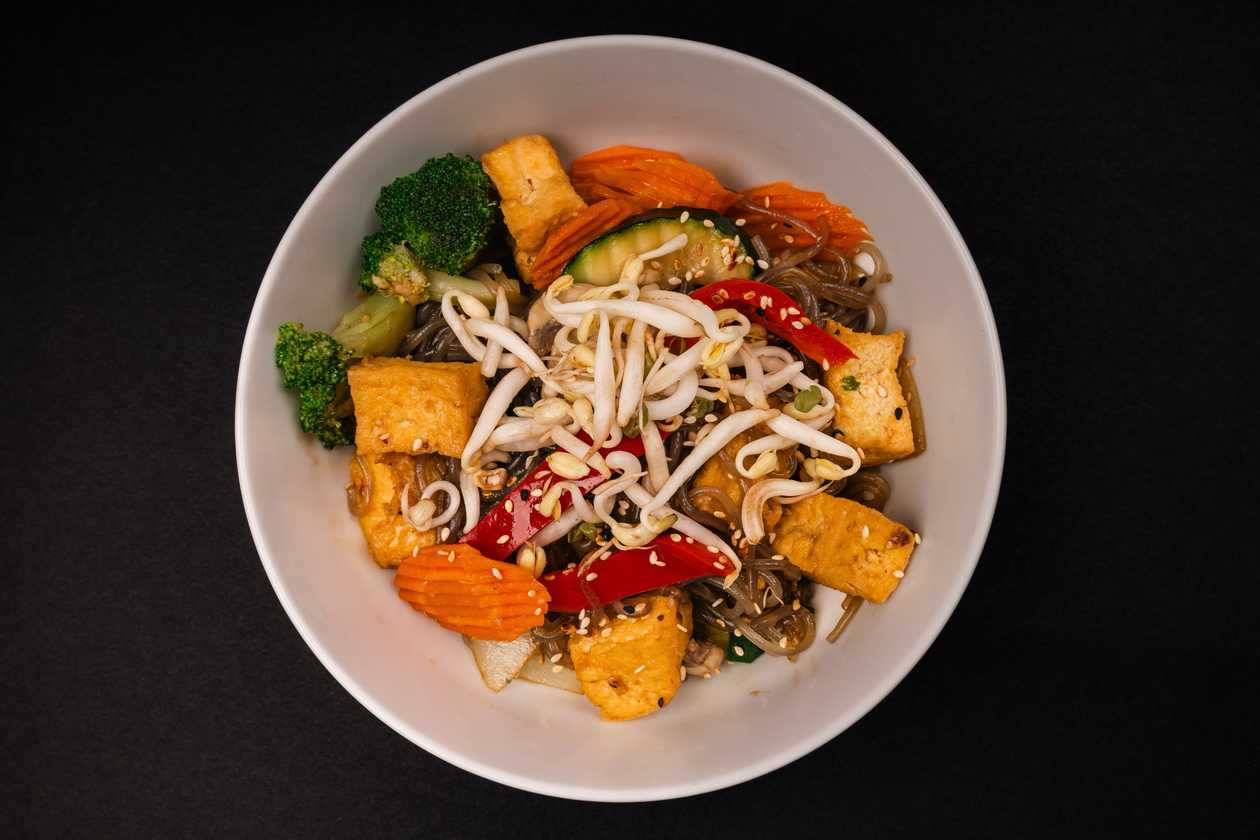 Glass noodles with vegetables