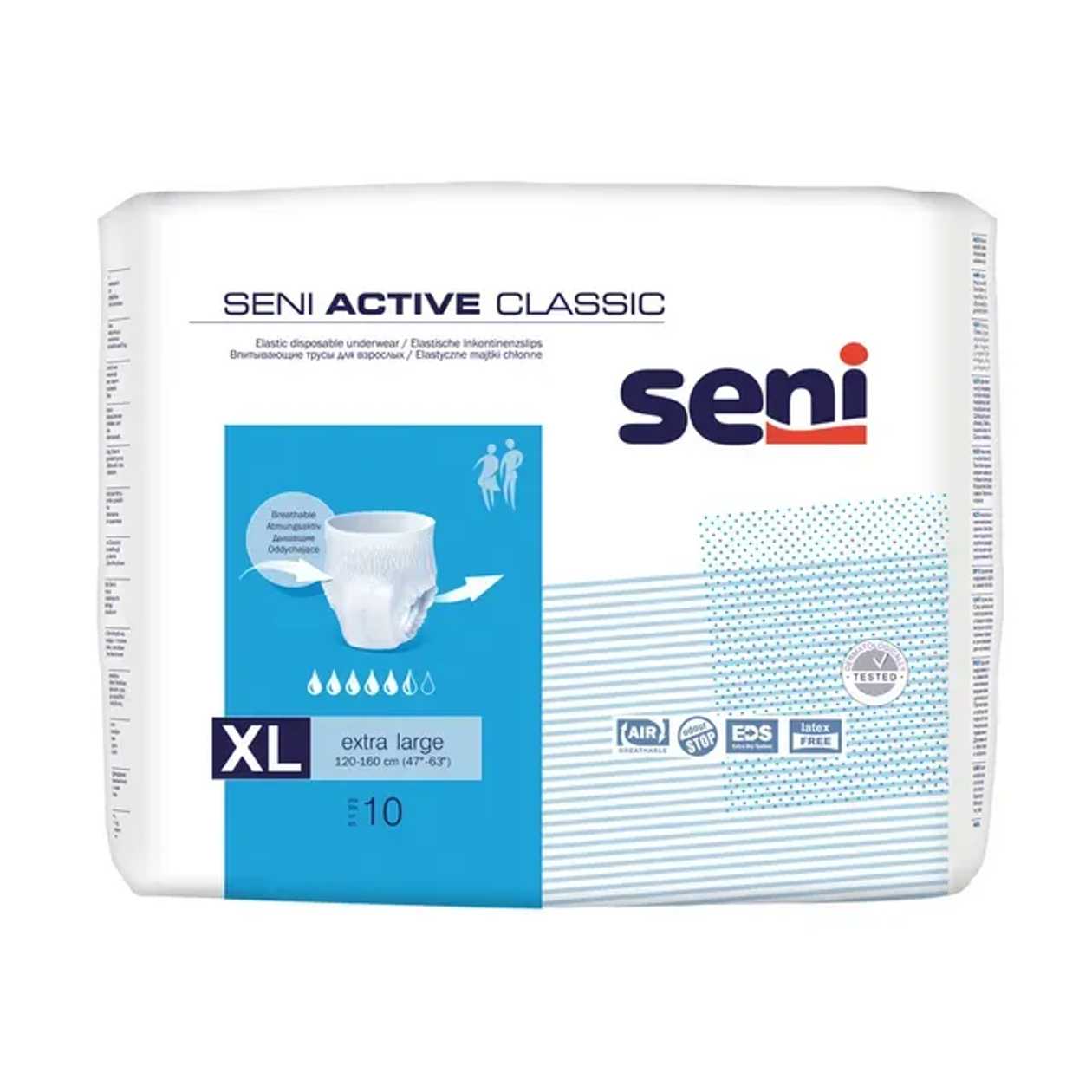 Seni Scutece adulti classic air extra large 10 buc