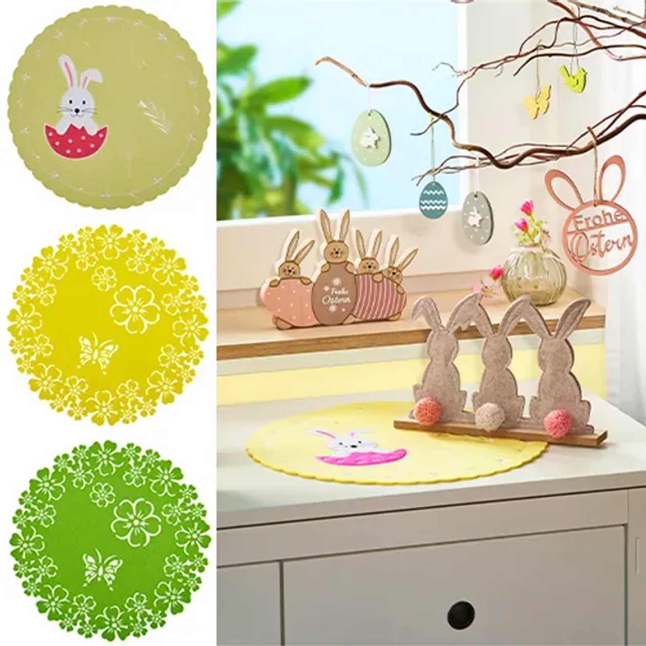 Suport din pasla pentru farfurie model Paste